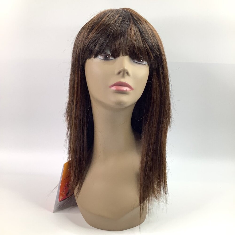 SIGNATURE Remy Italian Remy-F Wig F1B/30 Synthetic Straight Bangs